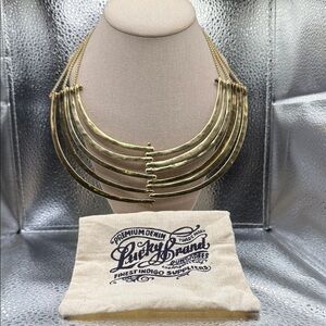 Lucky Brand Gold Multi-Bar Necklace